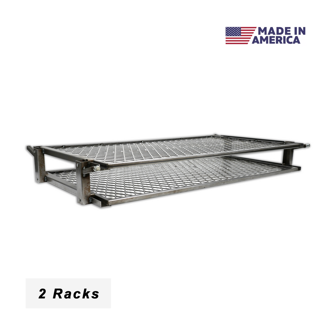 Recteq Flagship 1250 | Pimp My Grill® Gen2 Slide-Out Rack System - 2 Racks