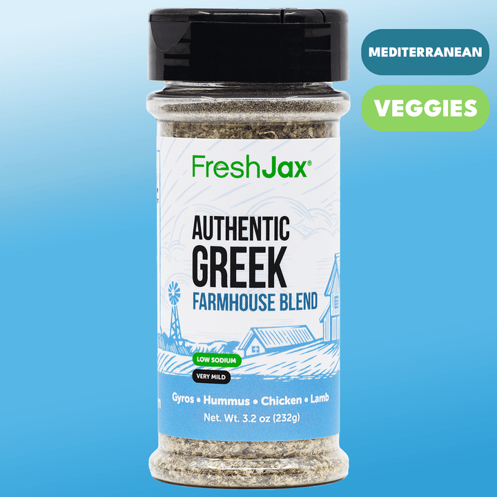 Authentic Greek Seasoning Blend – Low Sodium Mediterranean Herb Mix
