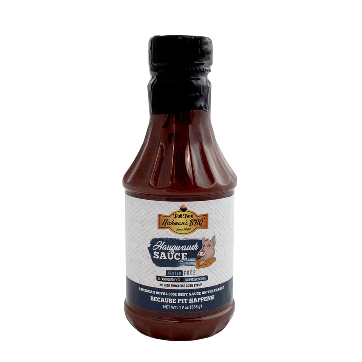 Haugwaush Gluten Free Natural BBQ Sauce 19 oz