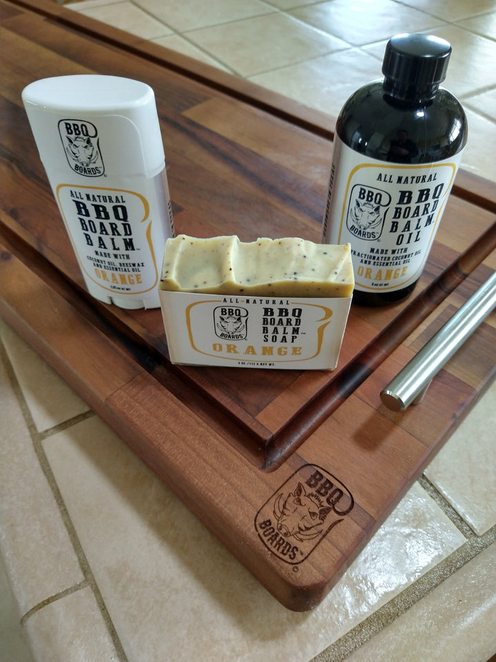 BBQ Board Balm™ Complete Care Package (Wax, Oil, Soap & Lint Free Cloth)