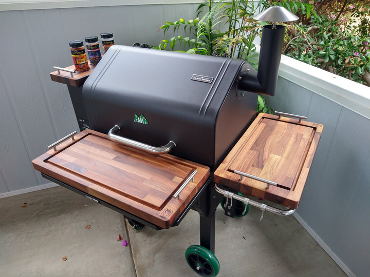 BBQ Boards™ for GMG Daniel Boone/Ledge - Front, Side & Pellet Bin Boards (Sold As Set of Three)