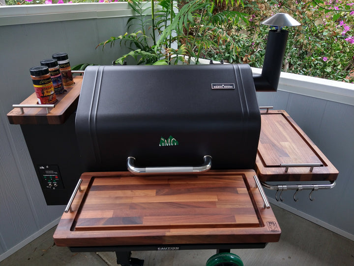 BBQ Boards™ for GMG Daniel Boone/Ledge - Front, Side & Pellet Bin Boards (Sold As Set of Three)