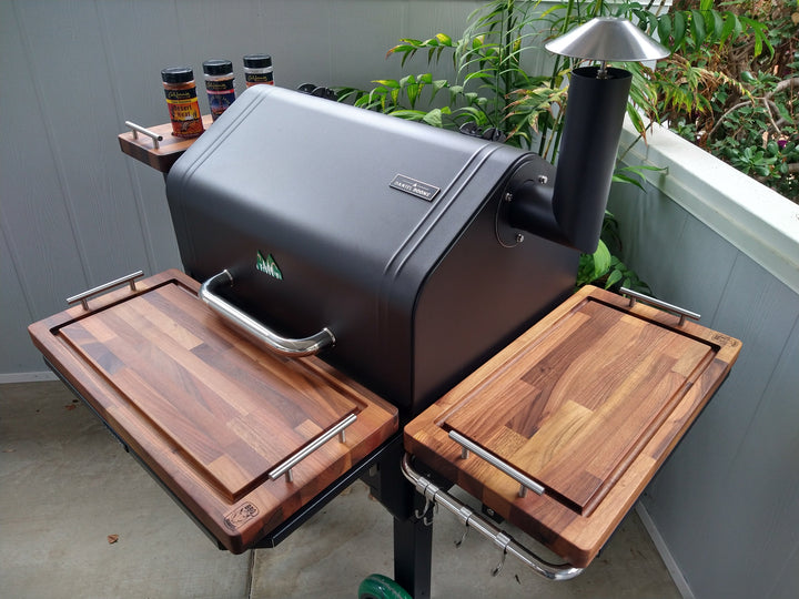 BBQ Boards™ for GMG Daniel Boone/Ledge - Front, Side & Pellet Bin Boards (Sold As Set of Three)