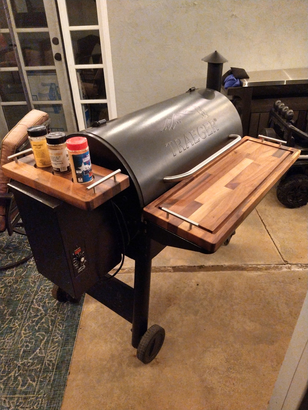 BBQ Boards™ for Traeger Pro 34 - Front & Pellet Bin Boards (Sold As A Pair)