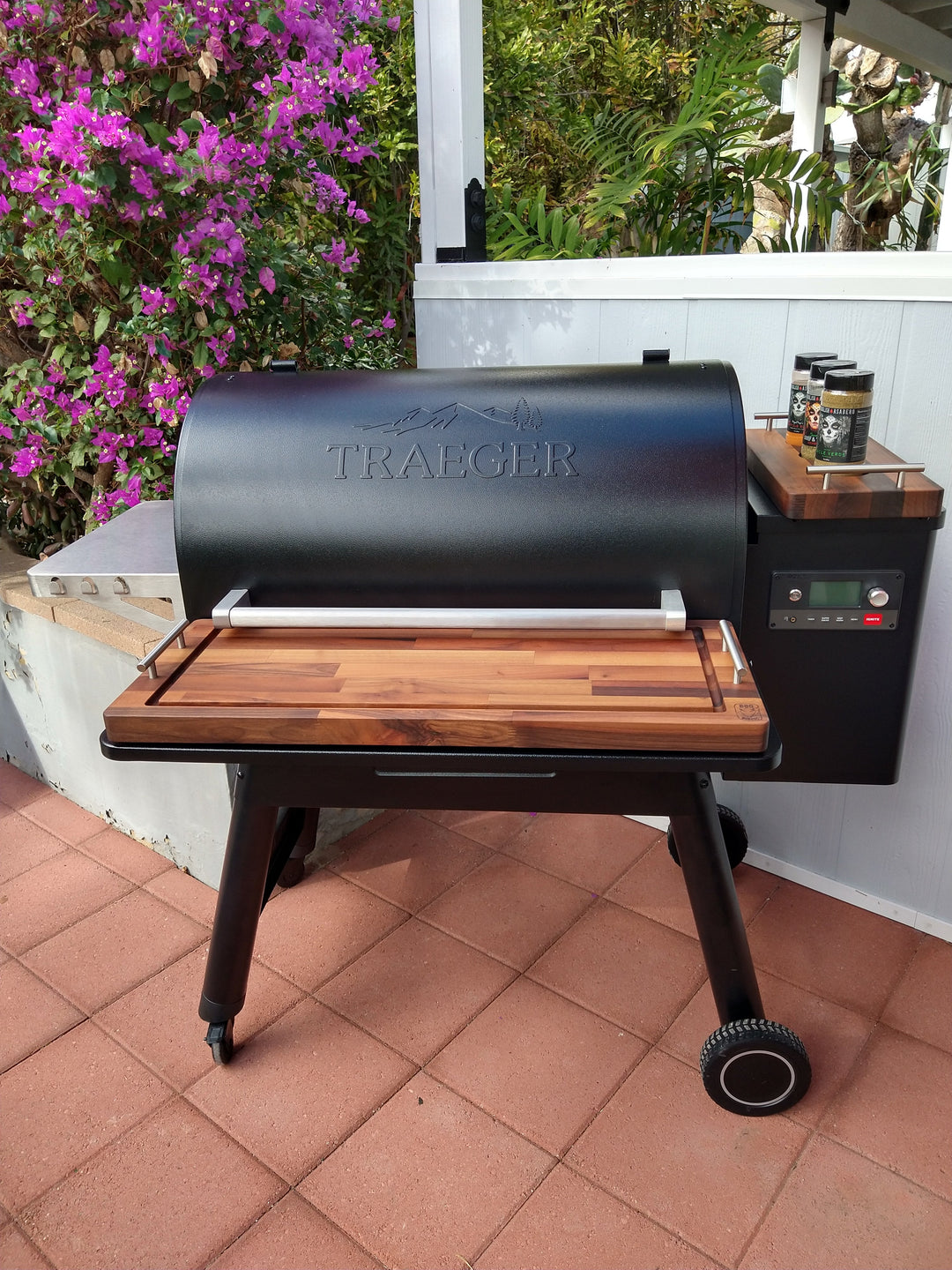 BBQ Boards™ for Traeger Ironwood 885 - Front & Side Boards (Sold As A Pair)