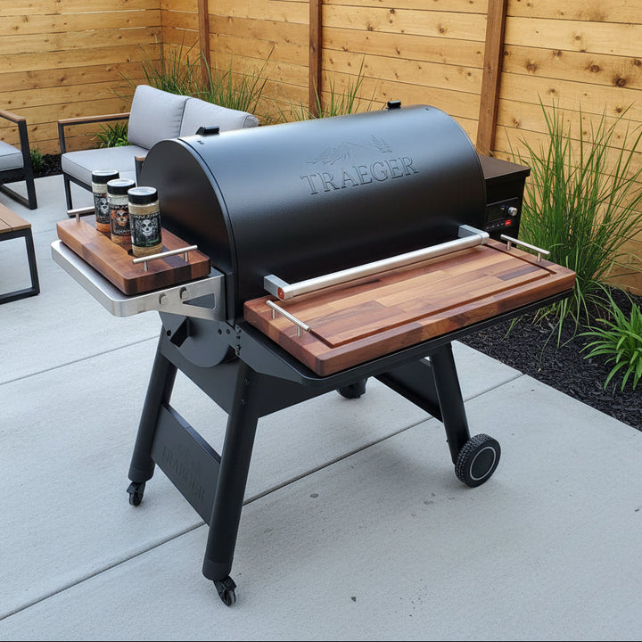 BBQ Boards™ for Traeger Ironwood 885 - Front & Side Boards (Sold As A Pair)
