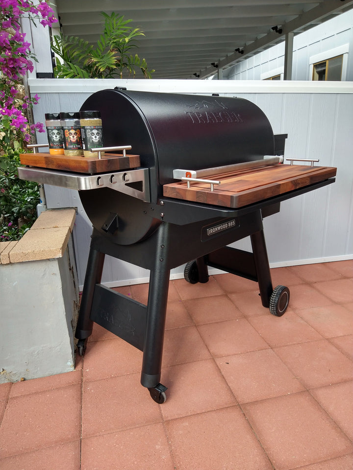 BBQ Boards™ for Traeger Ironwood 885 - Front & Side Boards (Sold As A Pair)