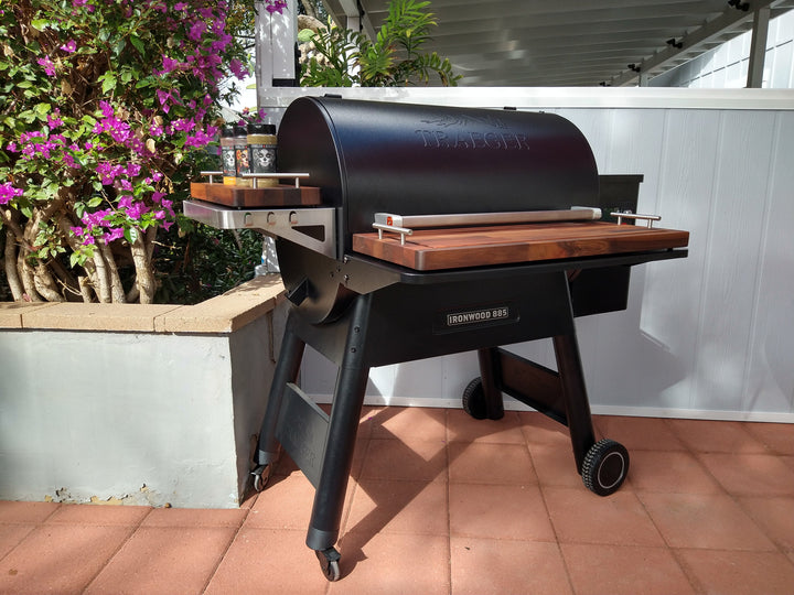 BBQ Boards™ for Traeger Ironwood 885 - Front & Side Boards (Sold As A Pair)