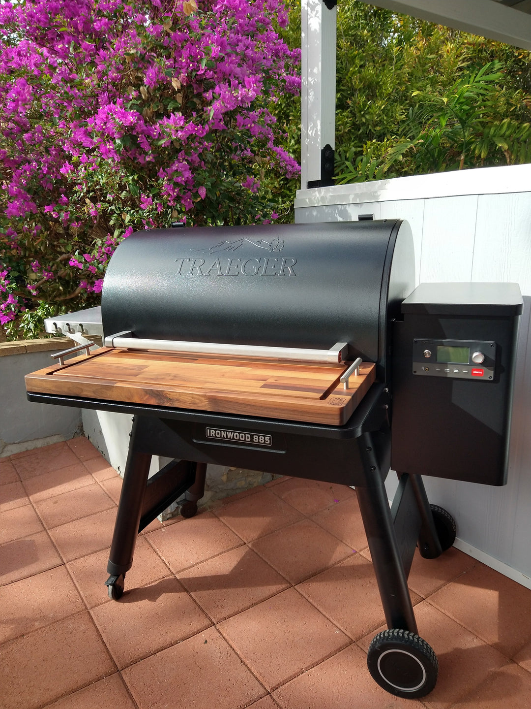 BBQ Boards™ for Traeger Ironwood 885 - Front Board