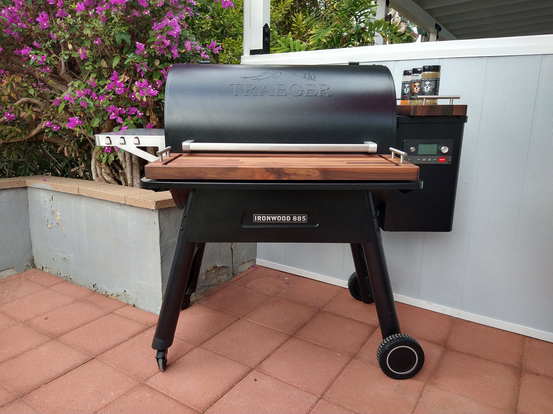 BBQ Boards™ for Traeger Ironwood 885 - Front & Side Boards (Sold As A Pair)