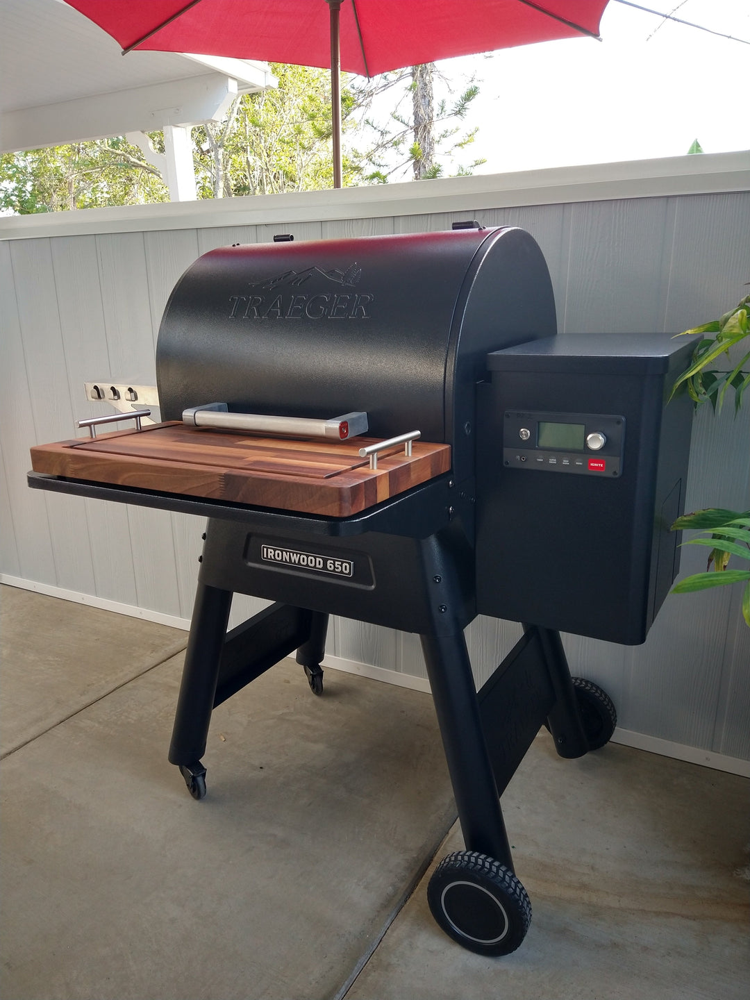 BBQ Boards™ for Traeger Ironwood 650 - Front Board