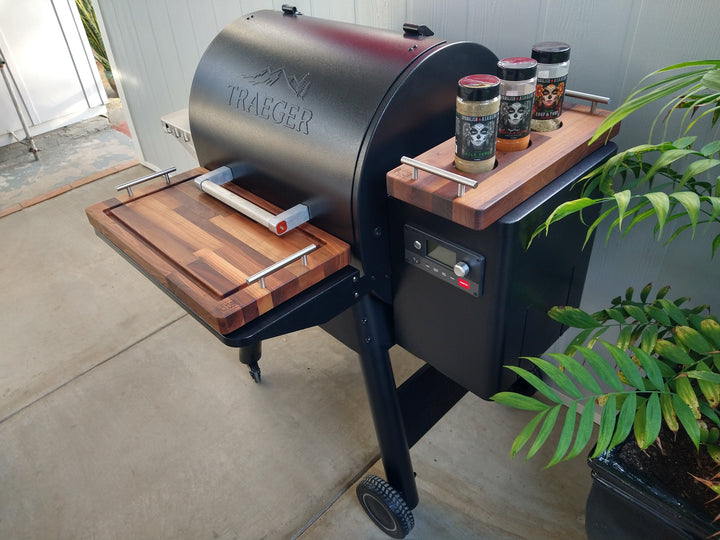 BBQ Boards™ for Traeger Ironwood 650 - Front & Side Boards (Sold As A Pair)