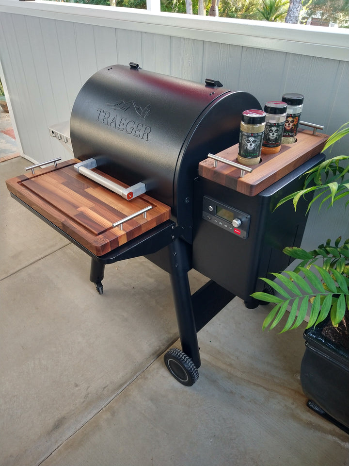 BBQ Boards™ for Traeger Ironwood 650 - Front & Side Boards (Sold As A Pair)