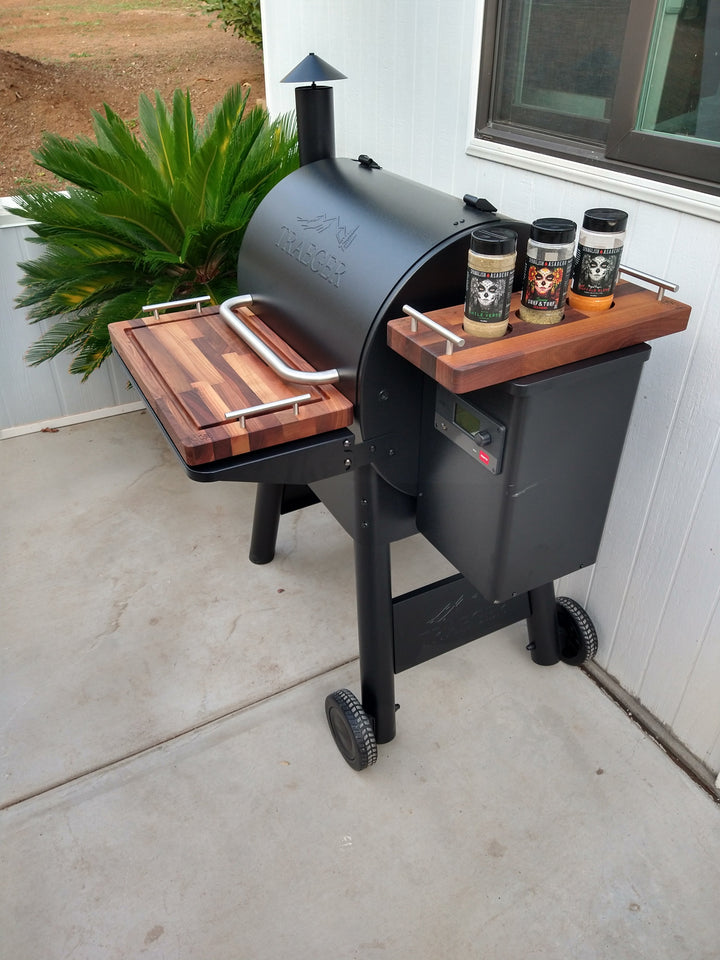 BBQ Boards™ for Traeger Pro 575 - Front & Pellet Bin Boards (Sold As A Pair)