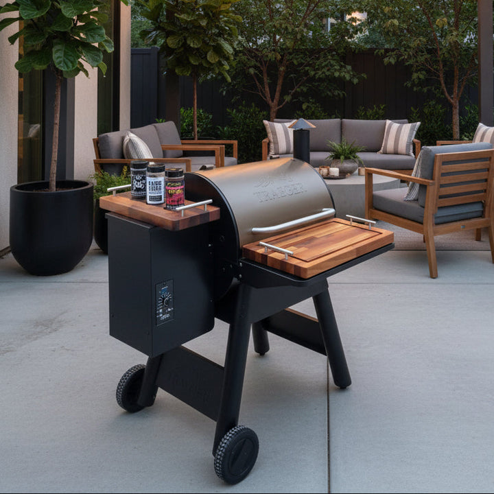 BBQ Boards™ for Traeger Pro 22 - Front & Pellet Bin Boards (Sold As A Pair)