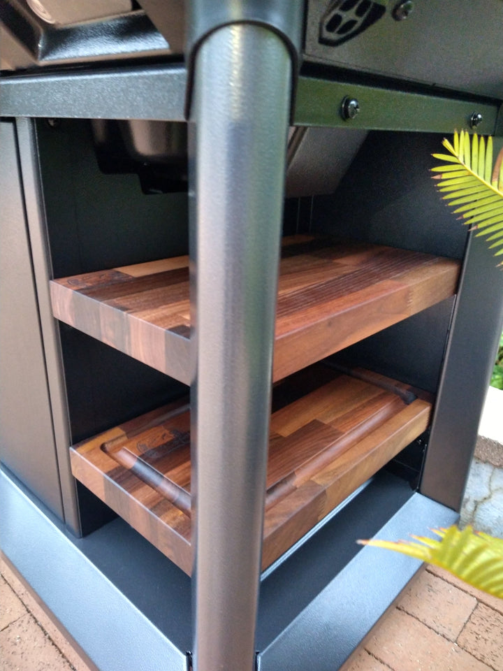 BBQ Boards™ for Traeger Timberline & XL - Replacement Shelves/Removable Cutting Board Set
