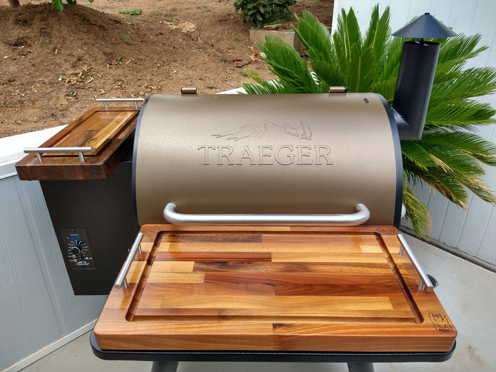 BBQ Boards™ for Traeger Pro 22 - Front & Pellet Bin Boards (Sold As A Pair)