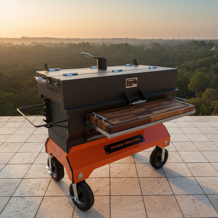 BBQ Boards™ for Yoder Flat Top - Front Board