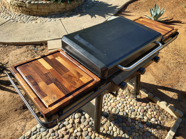 BBQ Boards™ for Traeger Flatrock - Side Boards (Sold As A Matching Pair)