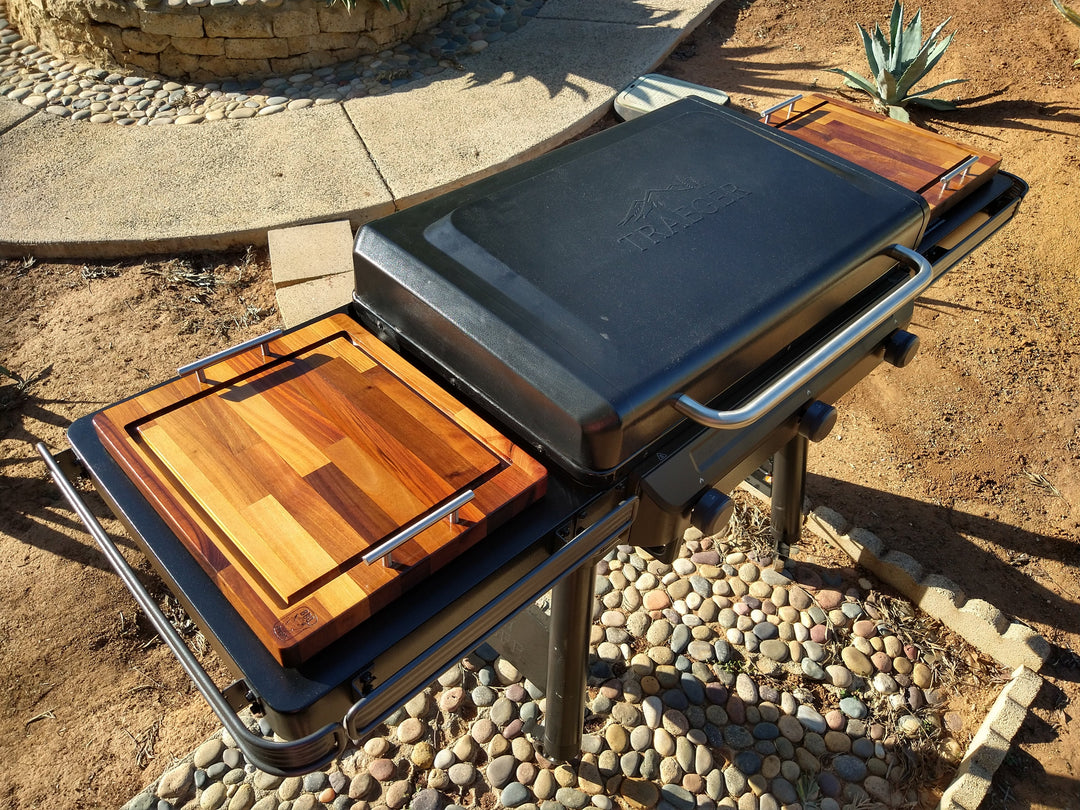 BBQ Boards™ for Traeger Flatrock - Side Boards (Sold As A Matching Pair)