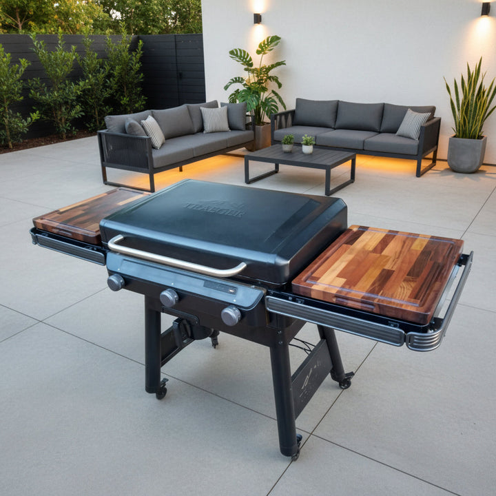 BBQ Boards™ for Traeger Flatrock - Side Boards (Sold As A Matching Pair)