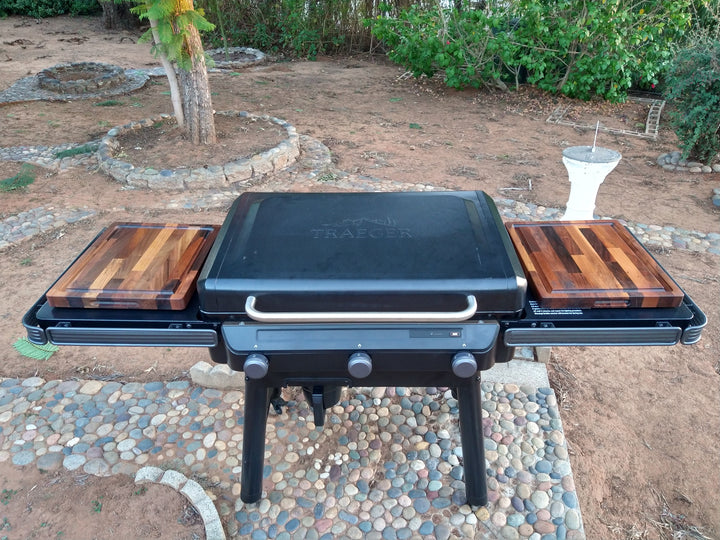 BBQ Boards™ for Traeger Flatrock - Side Boards (Sold As A Matching Pair)