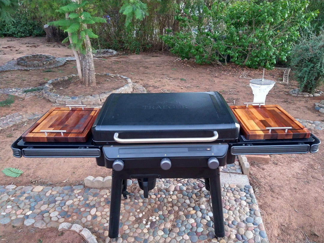 BBQ Boards™ for Traeger Flatrock - Side Boards (Sold As A Matching Pair)
