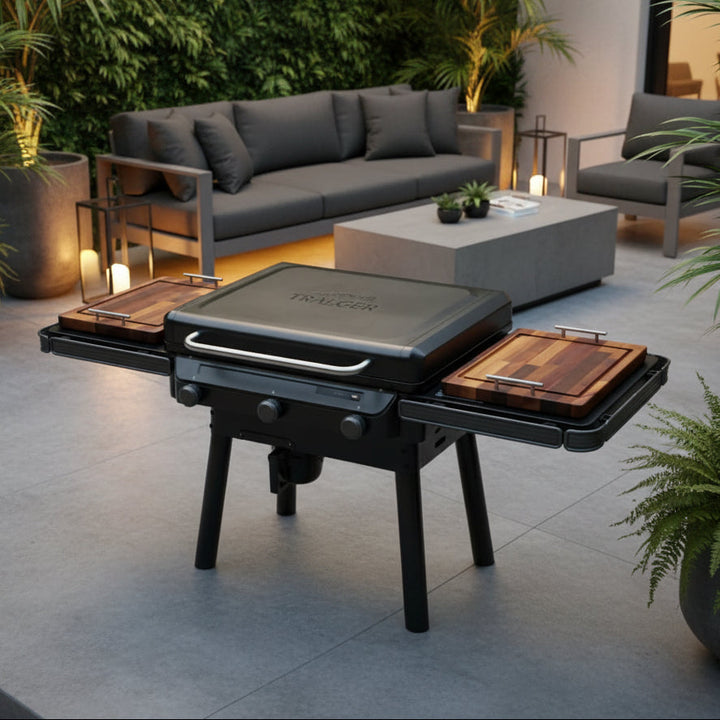 BBQ Boards™ for Traeger Flatrock - Side Boards (Sold As A Matching Pair)