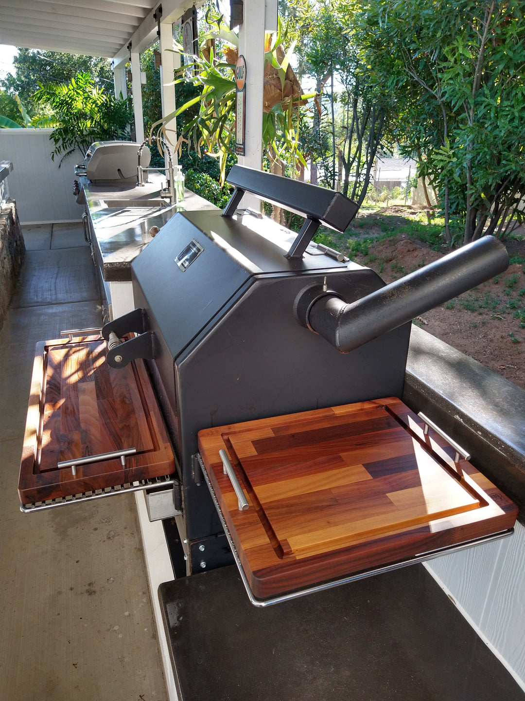 BBQ Boards™ for Yoder YS640 - Front & Side Boards (Sold As A Pair)