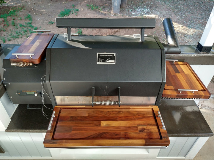 BBQ Boards™ for Yoder YS640 - Front, Side & Pellet Bin Boards (Sold As Set of Three)