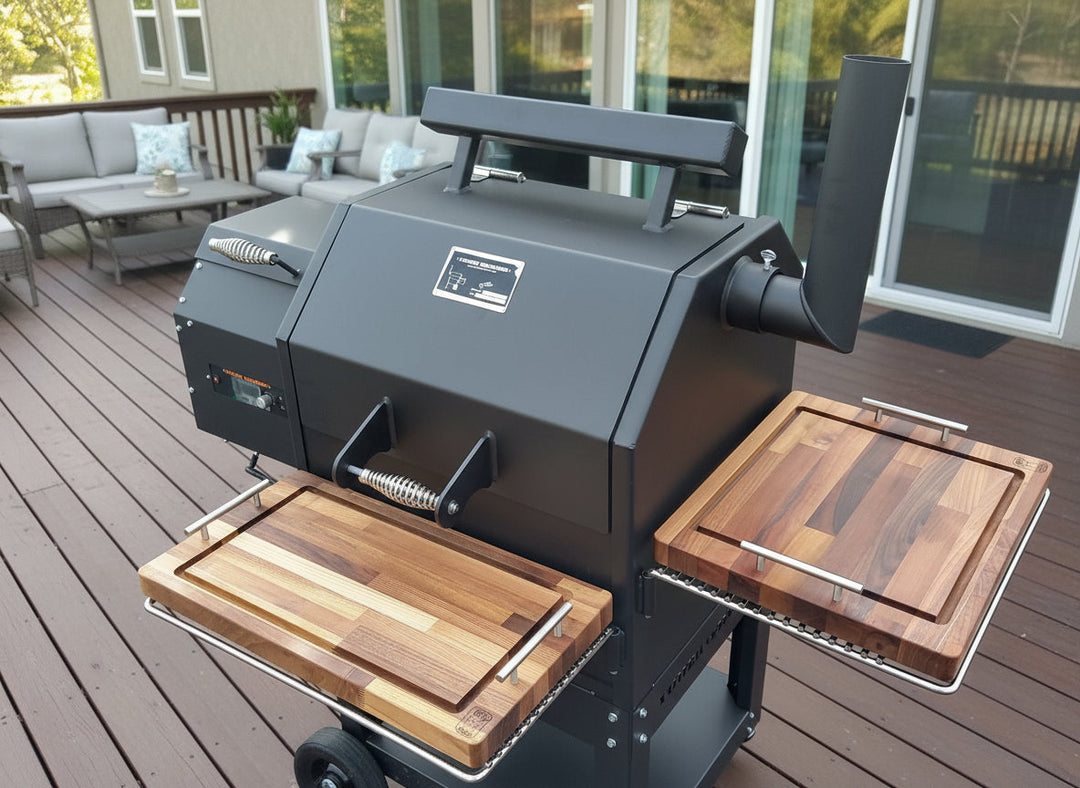 BBQ Boards™ for Yoder YS480 - Front & Side Boards (Sold As A Pair)