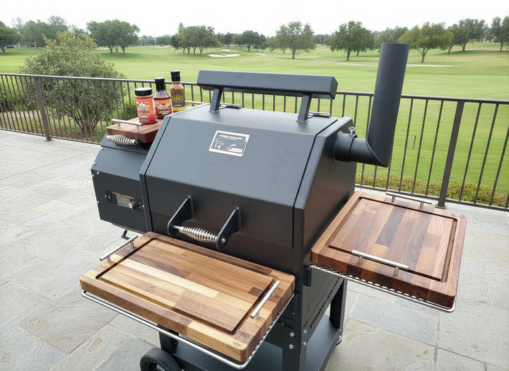BBQ Boards™ for Yoder YS480 - Front, Side & Pellet Bin Boards (Sold As Set of Three)