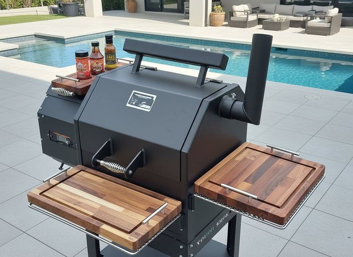 BBQ Boards™ for Yoder YS480 - Front, Side & Pellet Bin Boards (Sold As Set of Three)