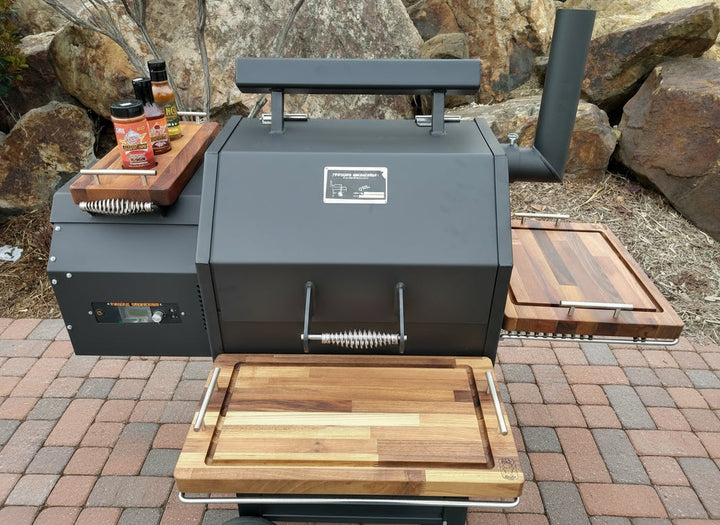 BBQ Boards™ for Yoder YS480 - Front, Side & Pellet Bin Boards (Sold As Set of Three)
