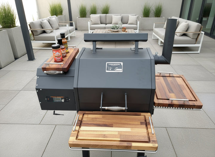 BBQ Boards™ for Yoder YS480 - Front, Side & Pellet Bin Boards (Sold As Set of Three)