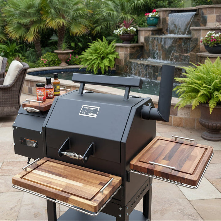 BBQ Boards™ for Yoder YS480 - Front, Side & Pellet Bin Boards (Sold As Set of Three)