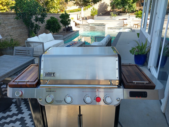 BBQ Boards™ for Weber Genesis - Side Boards (Sold As A Matching Pair)