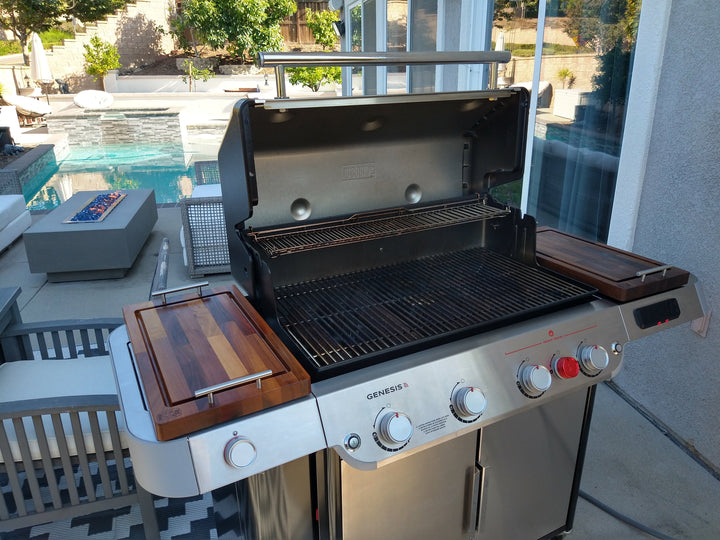 BBQ Boards™ for Weber Genesis - Side Boards (Sold As A Matching Pair)