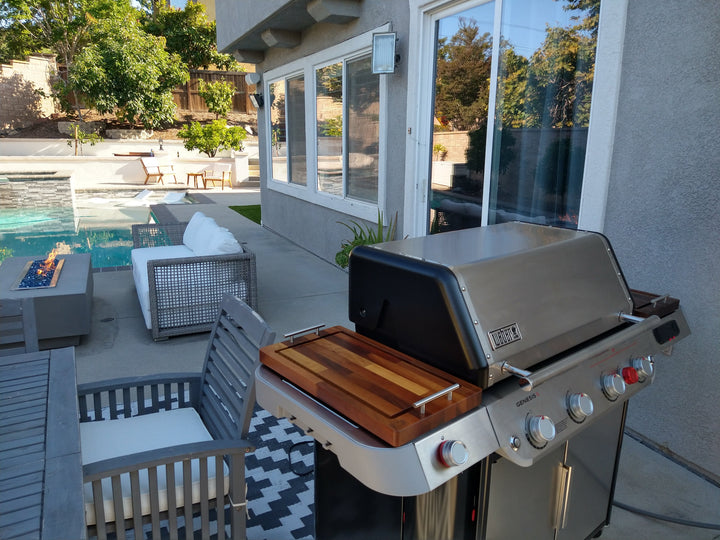 BBQ Boards™ for Weber Genesis - Side Boards (Sold As A Matching Pair)