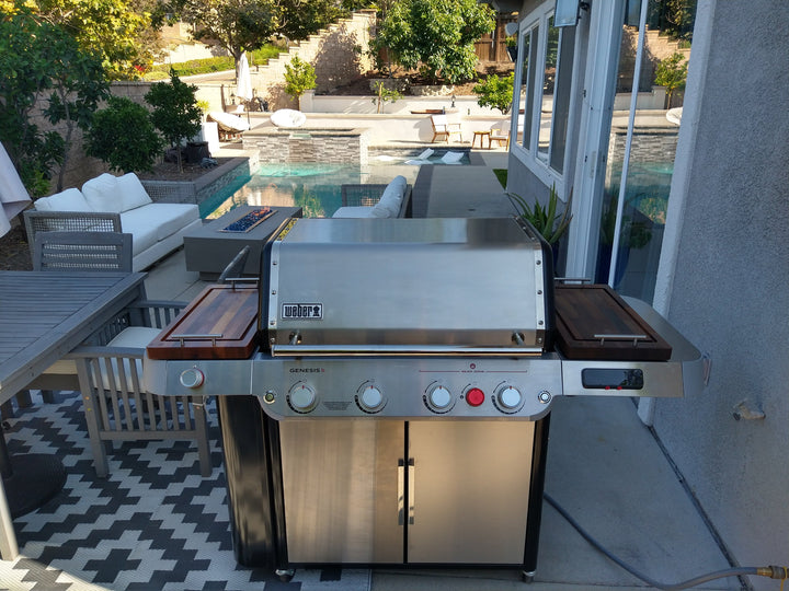 BBQ Boards™ for Weber Genesis - Side Boards (Sold As A Matching Pair)