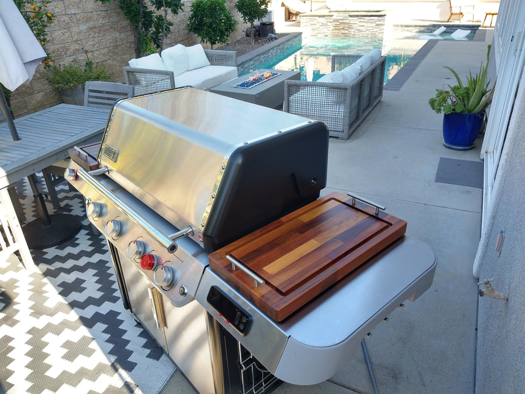 BBQ Boards™ for Weber Genesis - Side Boards (Sold As A Matching Pair)
