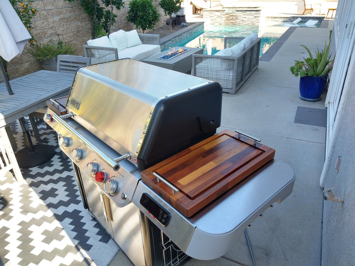 BBQ Boards™ for Weber Genesis - Side Boards (Sold As A Matching Pair)