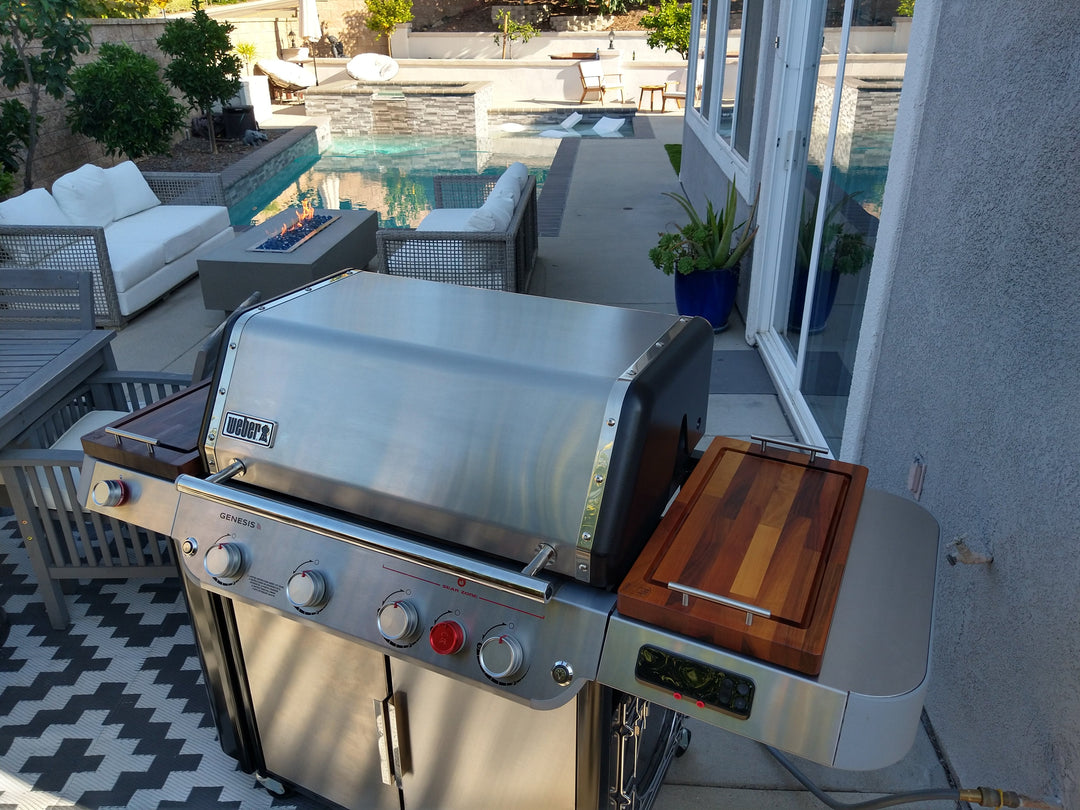 BBQ Boards™ for Weber Genesis - Side Boards (Sold As A Matching Pair)