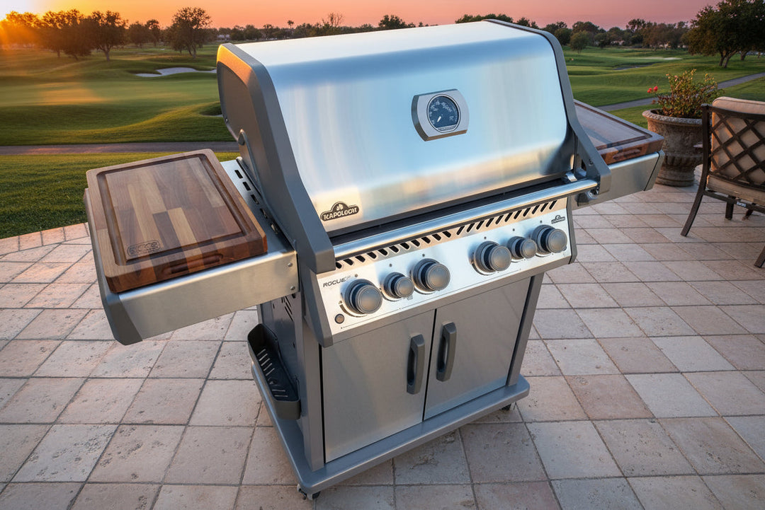 BBQ Boards™ for Napoleon Rogue 525 - Side Boards (Sold As A Matching Pair)