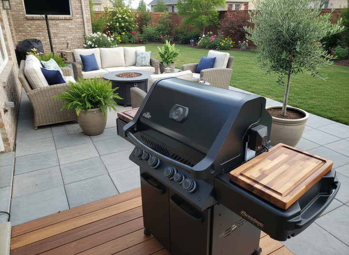 BBQ Boards™ for Napoleon Prestige 500 - Side Boards (Sold As A Matching Pair)