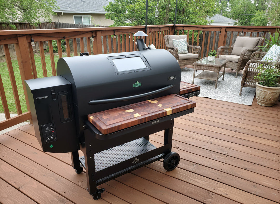 BBQ Boards™ for GMG Peak Prime 2.0 Pair - Front & Side Boards (Sold As A Pair)