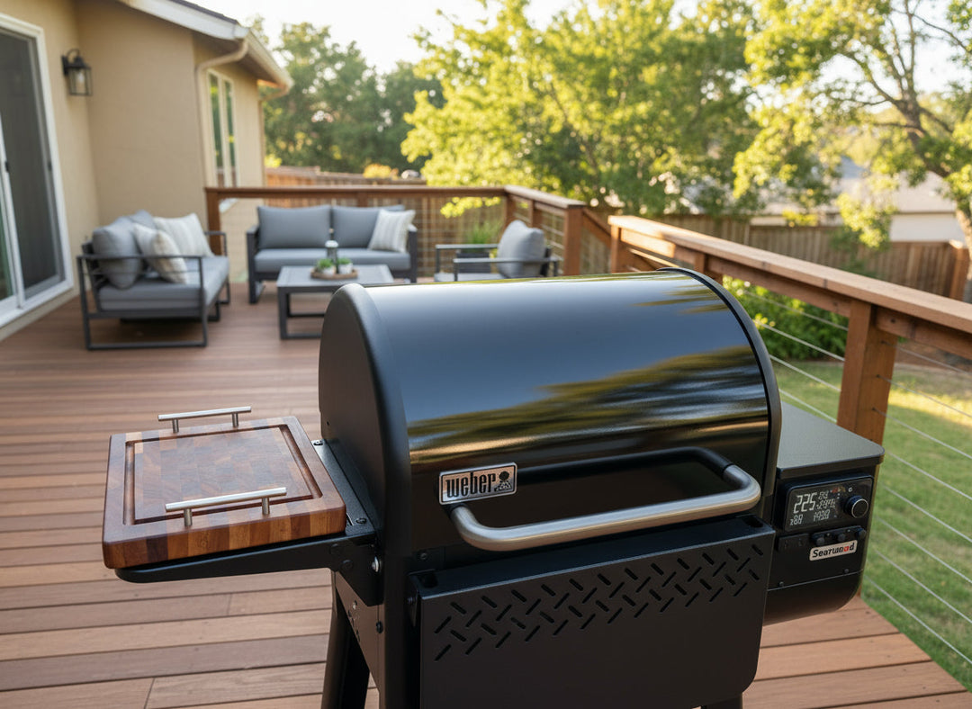 BBQ Boards™ for Weber Searwood 600 - Side Board
