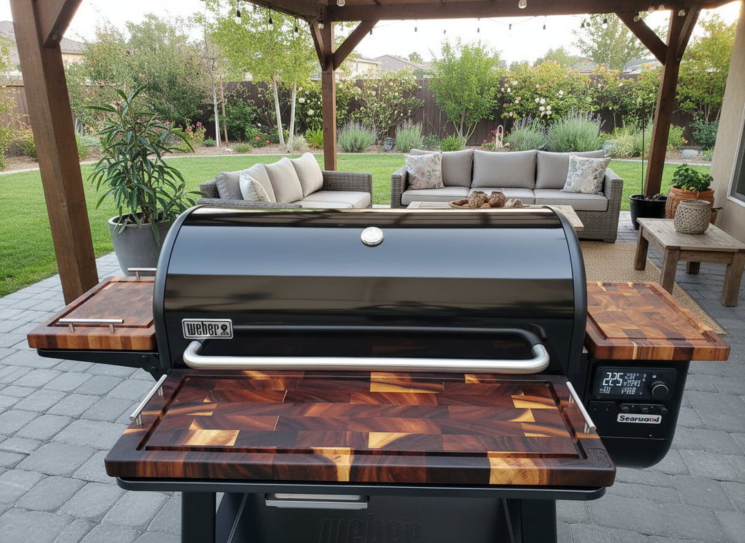 BBQ Boards™ for Weber Searwood XL 600 - Deluxe Set (Sold As Set of Three)