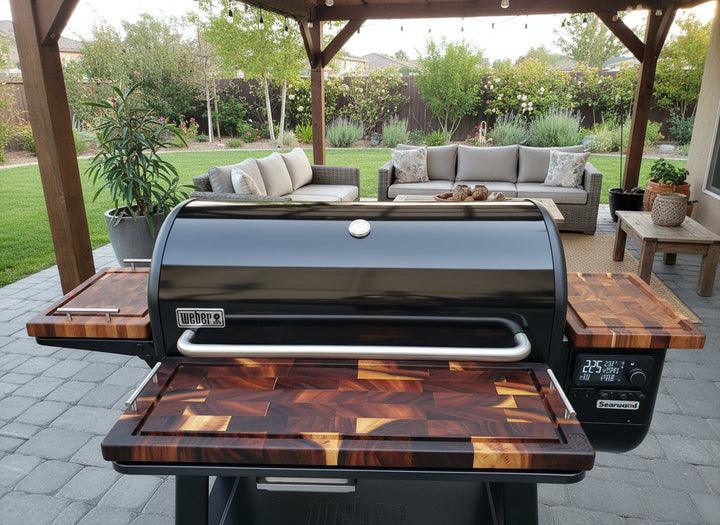 BBQ Boards™ for Weber Searwood XL 600 - Deluxe Set (Sold As Set of Three)