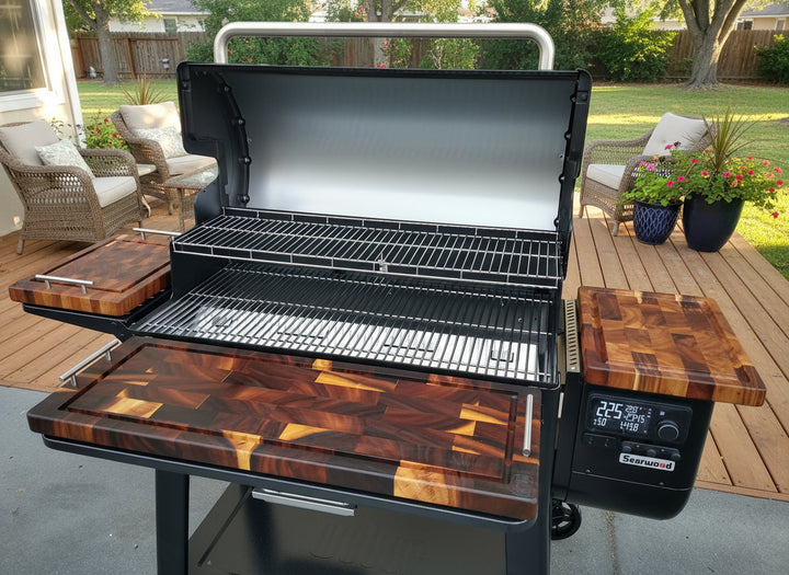 BBQ Boards™ for Weber Searwood XL 600 - Deluxe Set (Sold As Set of Three)